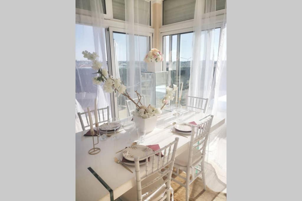 Penthouse With Sea View & Private Terrace Leilighet Guia  Eksteriør bilde